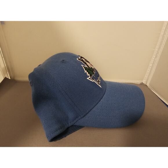Minnesota Timberwolves Hat/Cap - Blue w/Trees Logo - NBA Elevation - Fitted - Picture 2 of 7